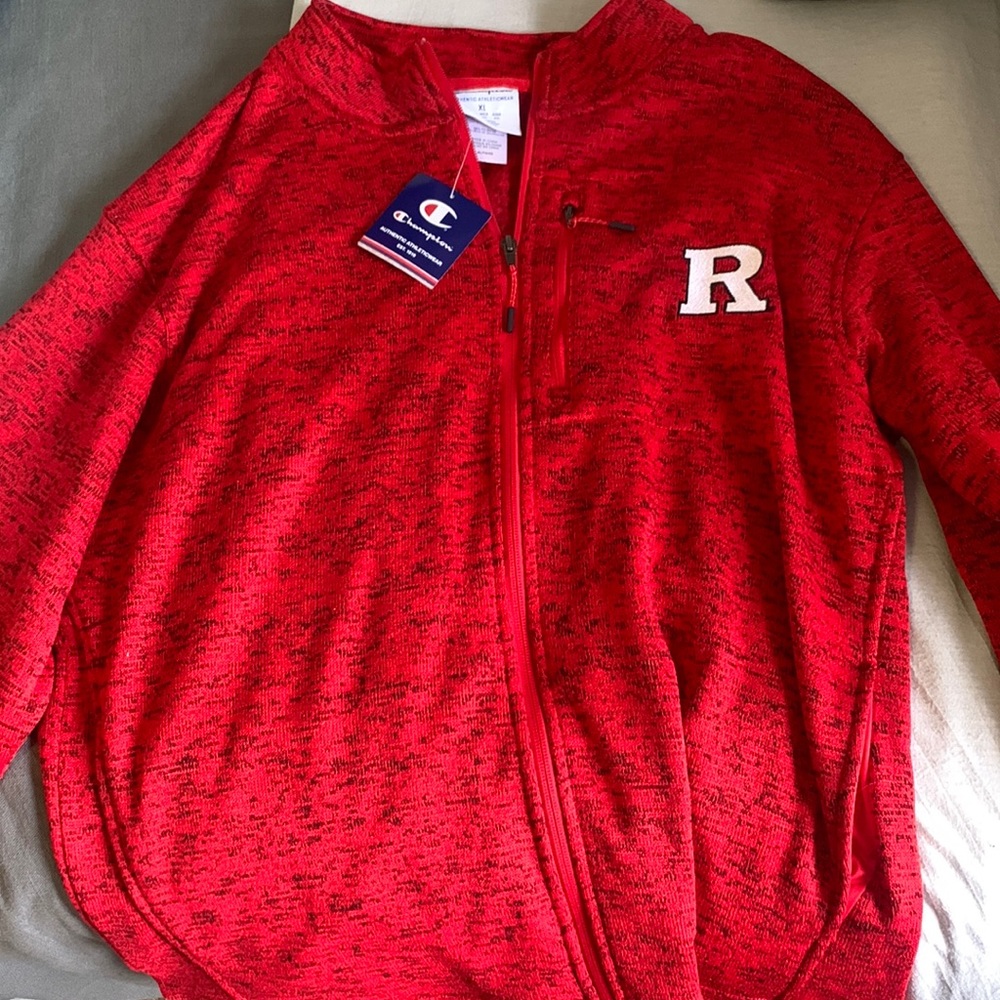 Rutgers Champion Zip Up BRAND NEW
